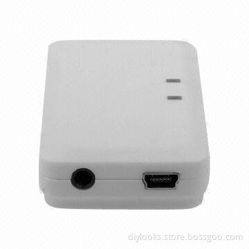 Bluetooth Music Receiver, Compatible for iPhone 5/4, Sized 60 x 36.7 x 16m